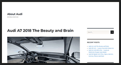 Desktop Screenshot of aboutaudi.com